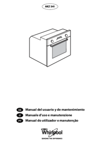 Per vedere il documento Whirlpool AKZ 541 IX Istruzioni per l'uso
